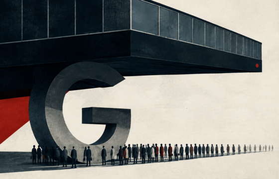 Google product or headquarters — Newsr illustration