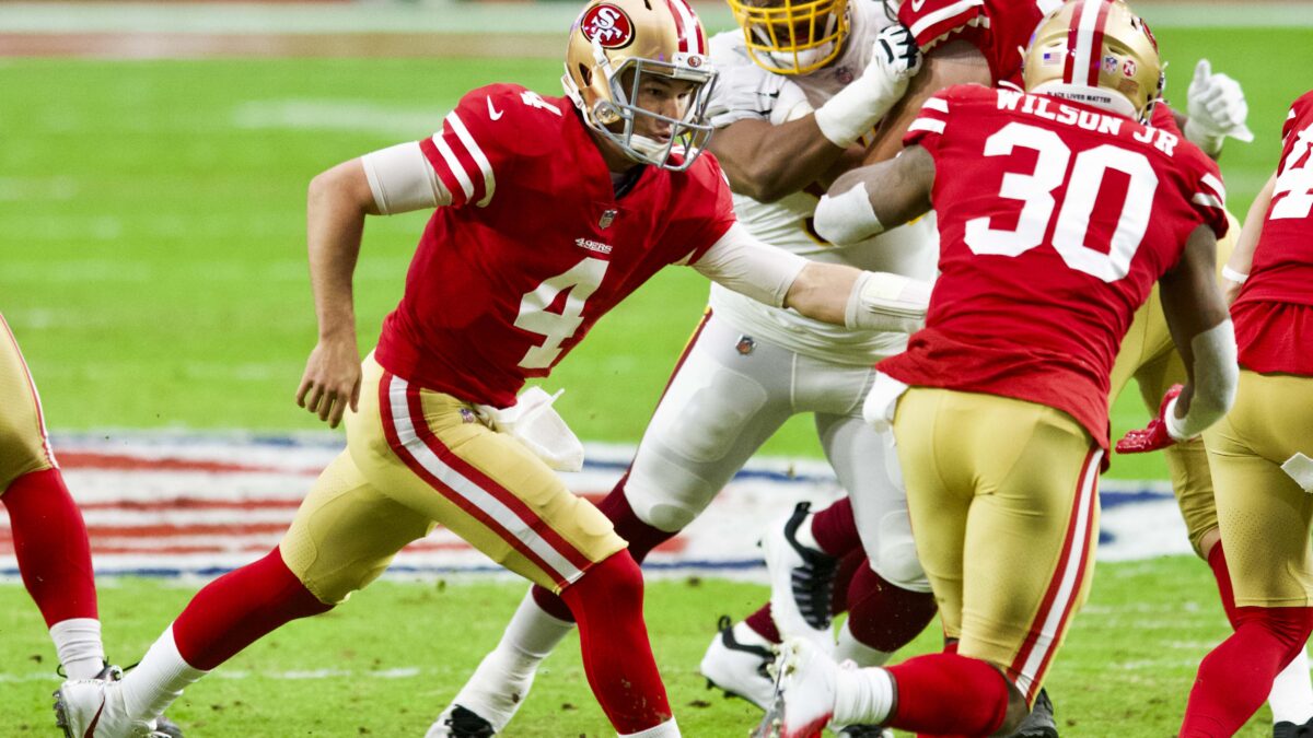 49ers 2020 Nick Mullens & Jeff Wilson Jr