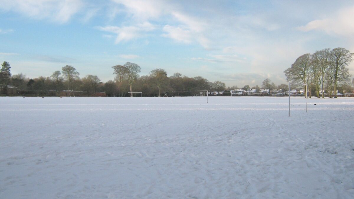 There'll be no football today^ - geograph.org.uk - 1958216