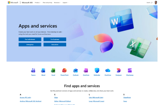 Microsoft product or headquarters