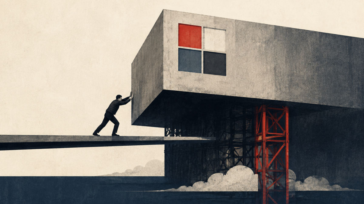 Microsoft product or headquarters — Newsr illustration