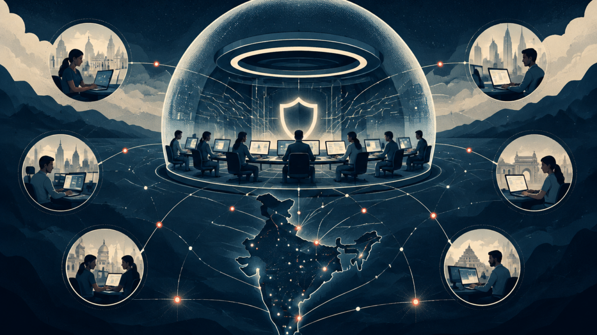 Proofpoint India expansion and cybersecurity delivery — Newsr illustration